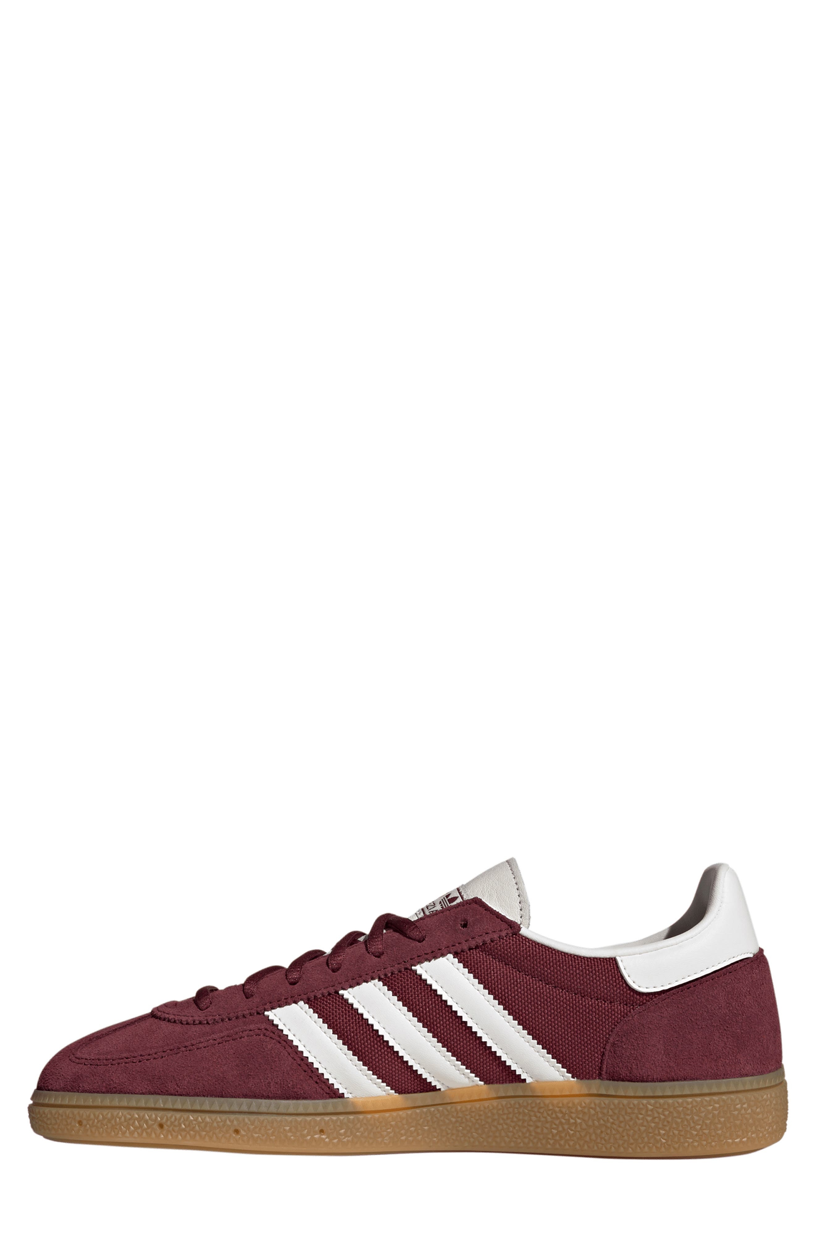 adidas Gender Inclusive Handball Spezial Sneaker in Shadow Red/White/chalk White at Nordstrom - 6