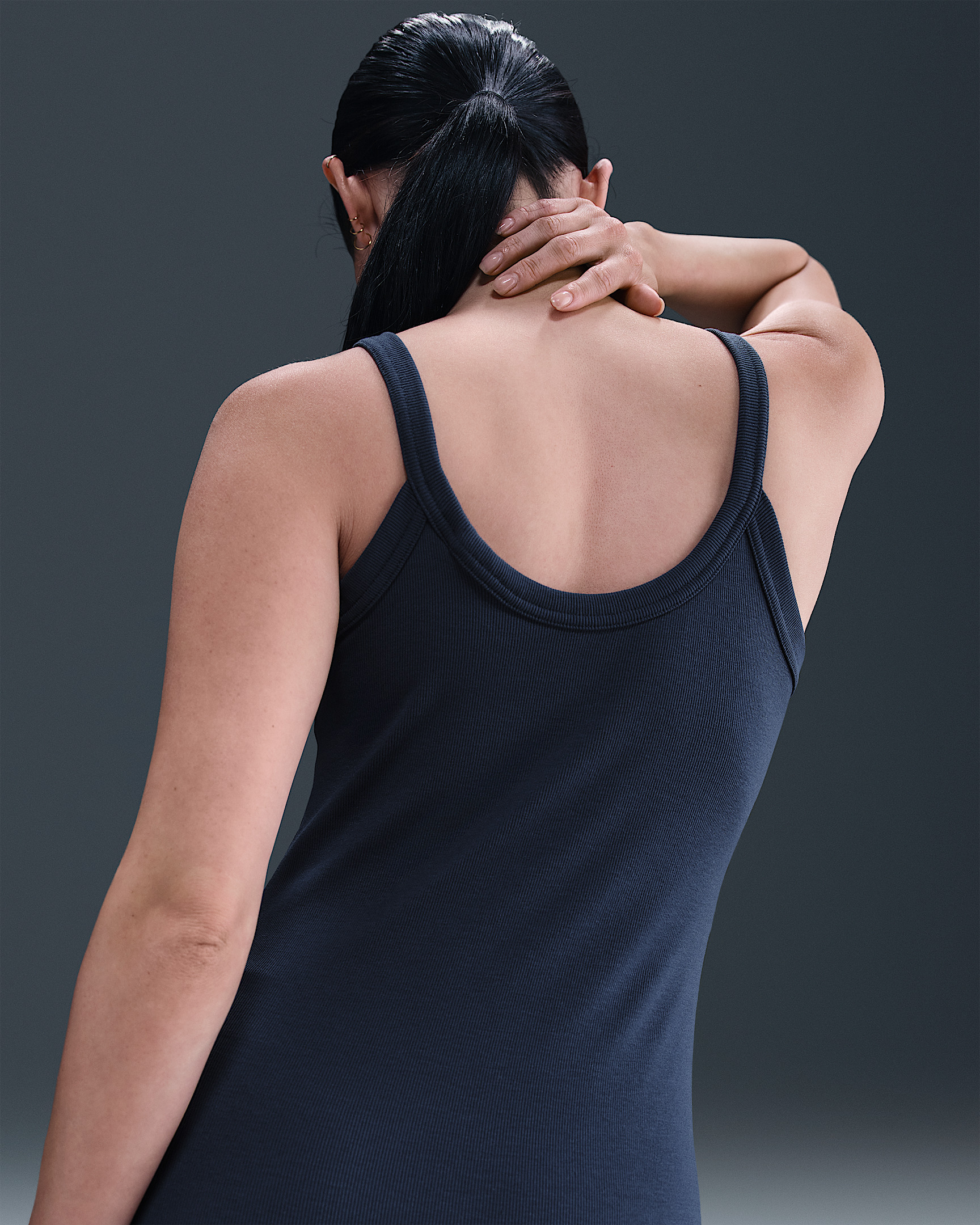 Nike Sportswear Chill Knit Women's Tight Mini-Rib Tank Dress - 3