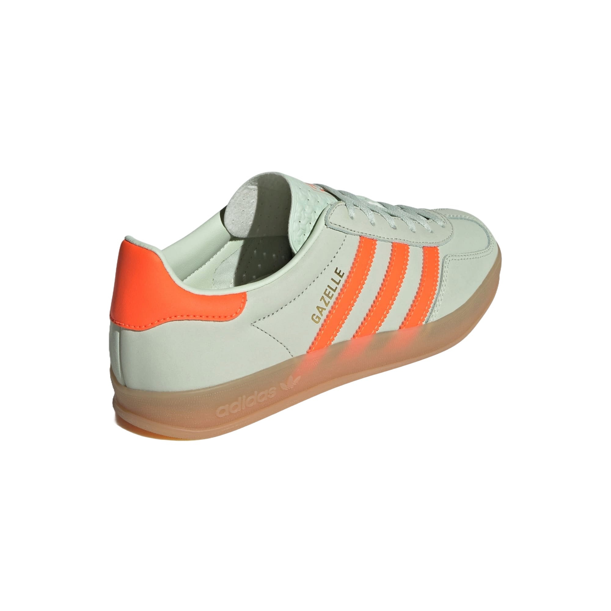 スニーカー adidas FW24 GAZELLE INDOOR SNEAKERS (IF6982 LINGRN) WMNS) adidas Gazelle Indoor 'Linen Green Solar Orange' IF6982