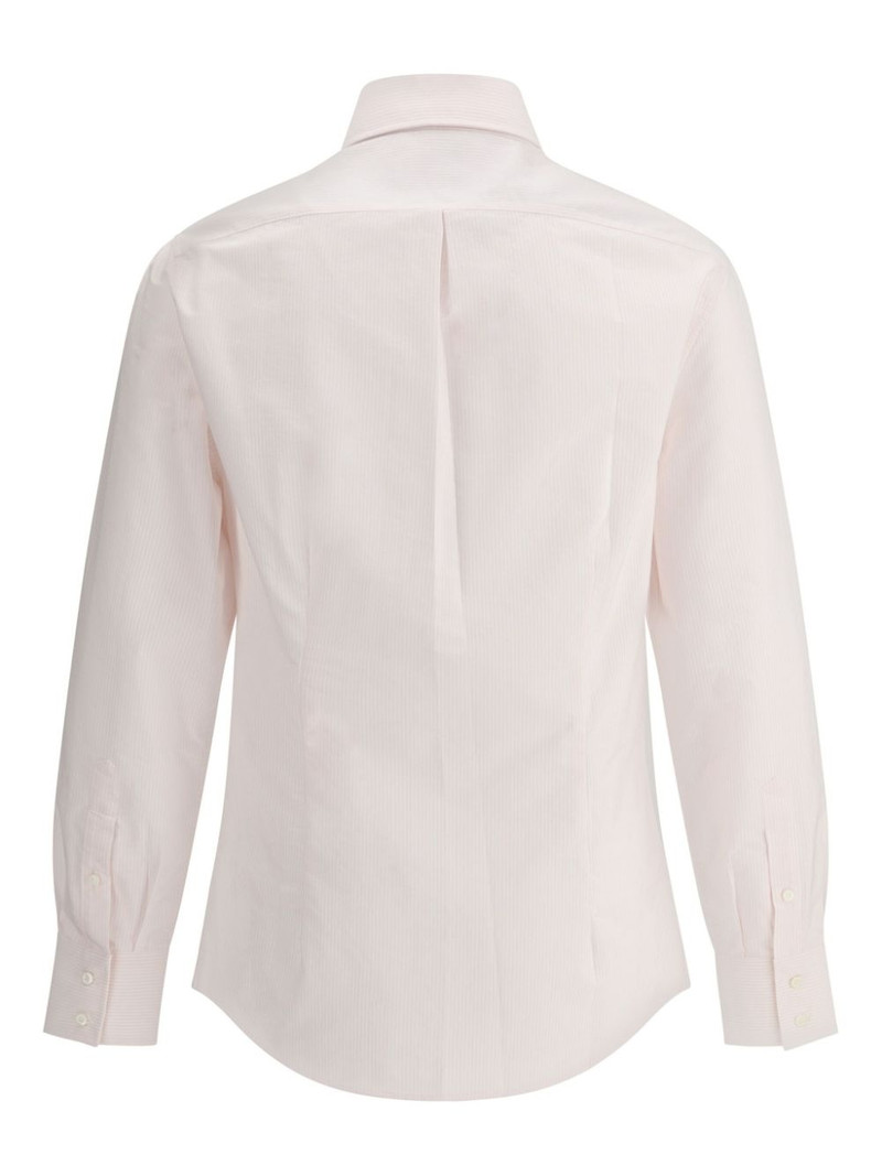 Brunello Cucinelli striped cotton shirt outlook