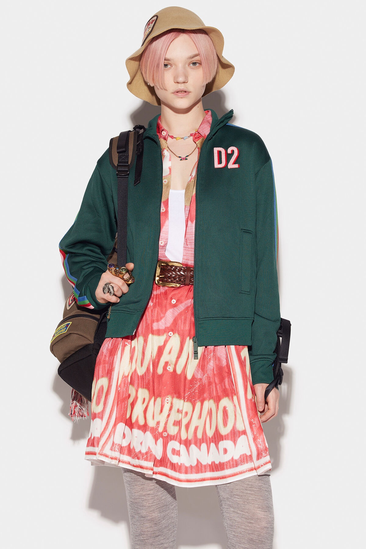 CAMPING CREW SIDE BAND ZIP JACKET - 1
