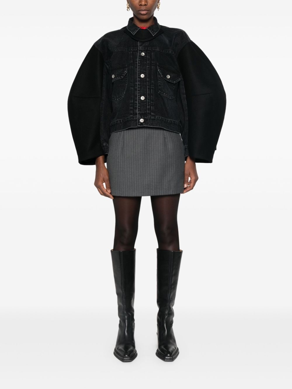 panelled jacket - 2