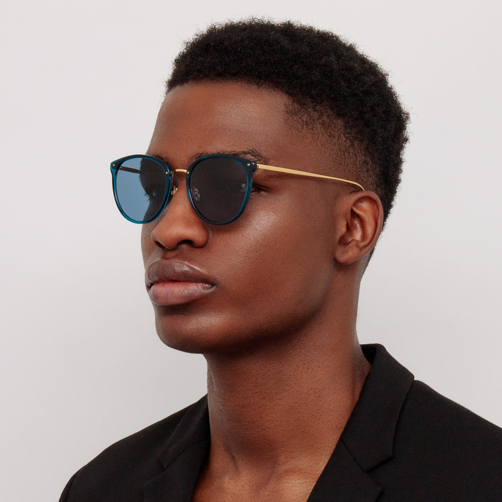 Calthorpe Sunglasses in Aqua - 5