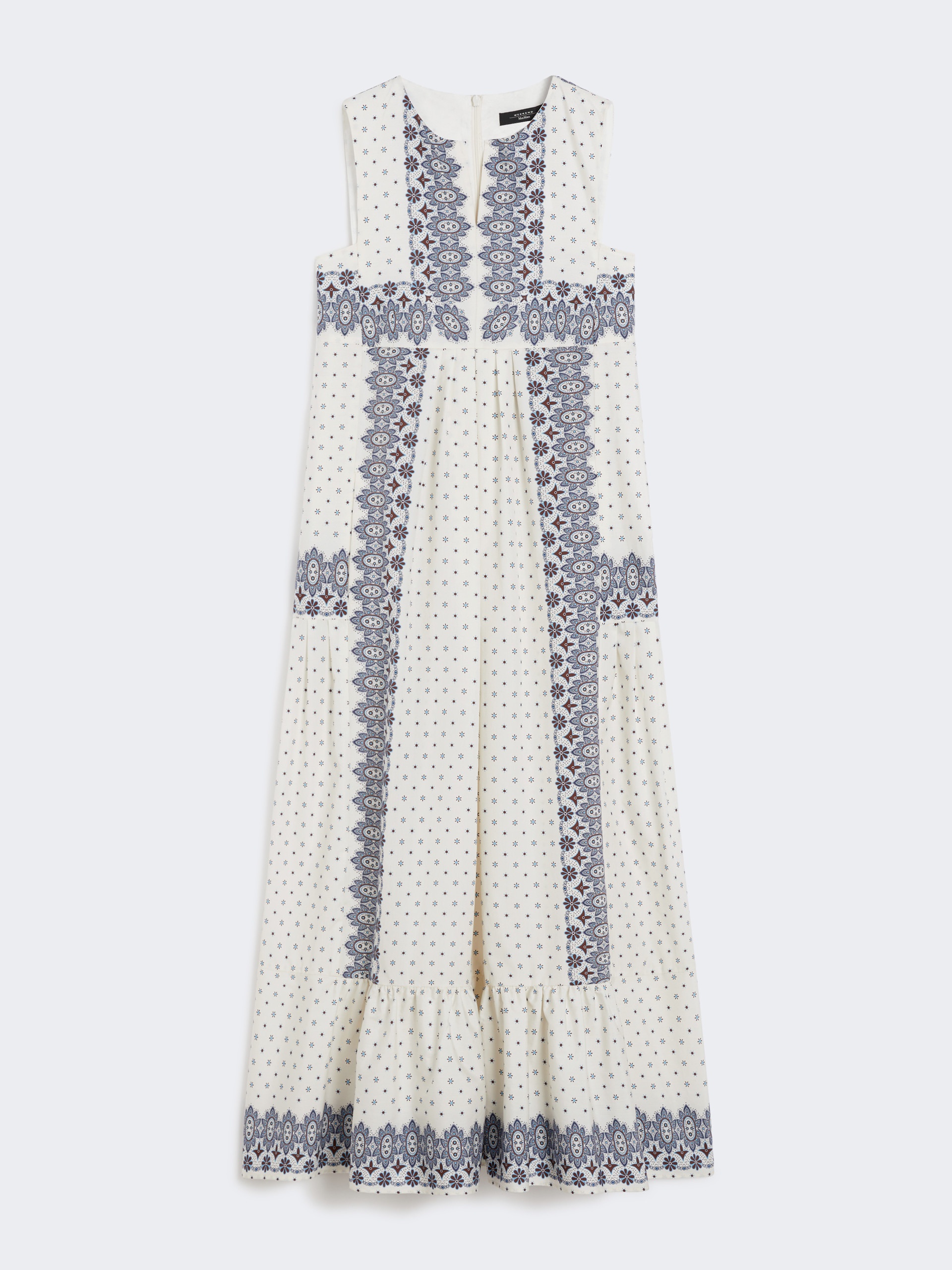 MANILA Printed poplin dress - 1