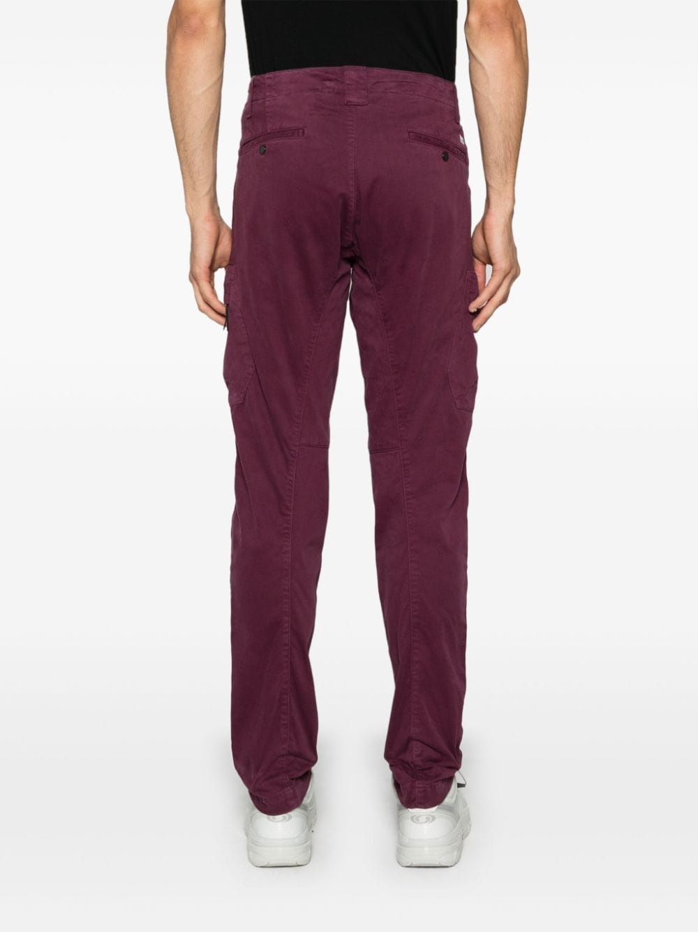 Lens-detailed trousers - 4