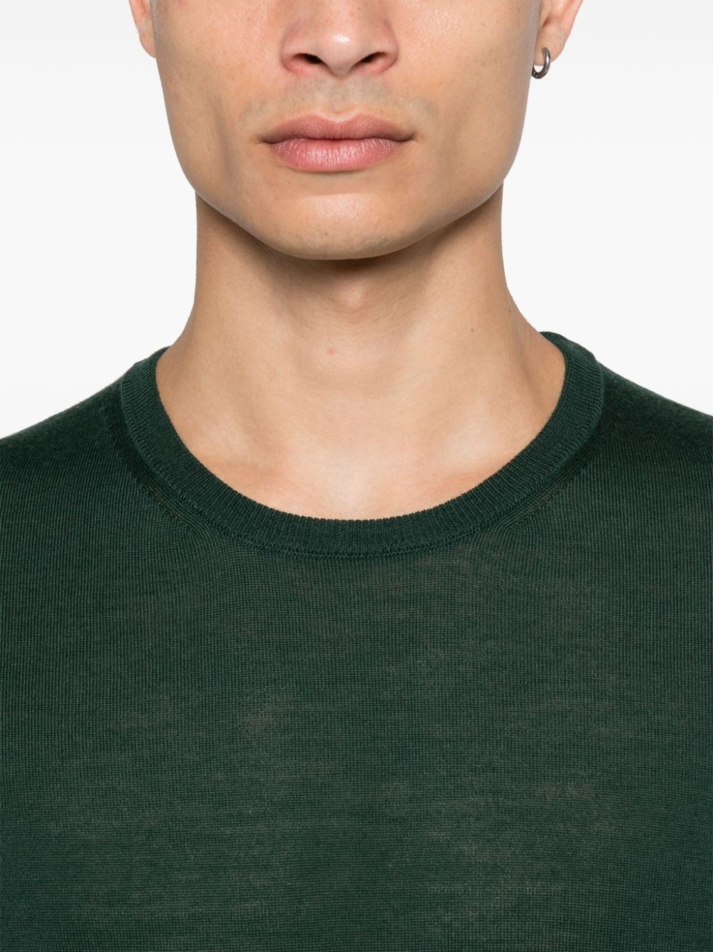 crew-neck virgin-wool sweater - 5