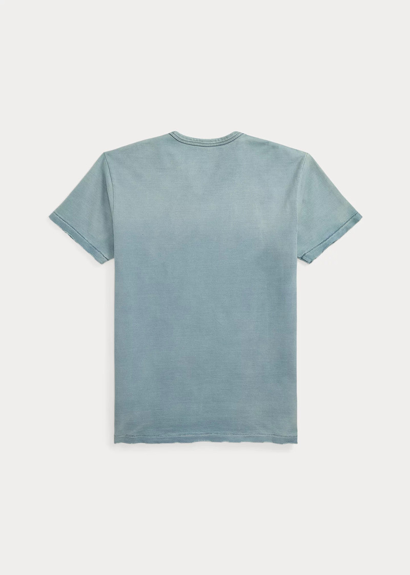 RRL by Ralph Lauren Distressed Jersey Graphic T-Shirt outlook