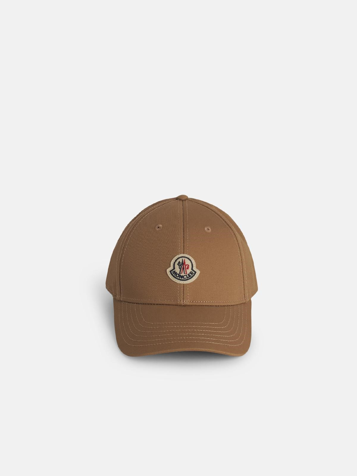 BEIGE COTTON CAP - 1