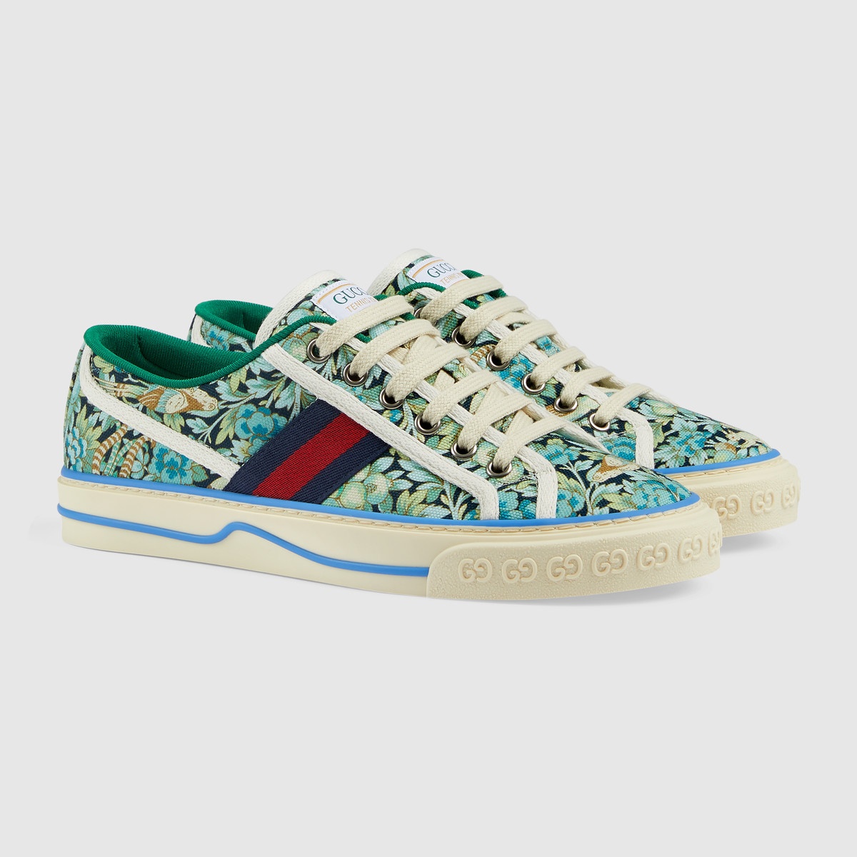 Women's Gucci Tennis 1977 Liberty London sneaker - 2