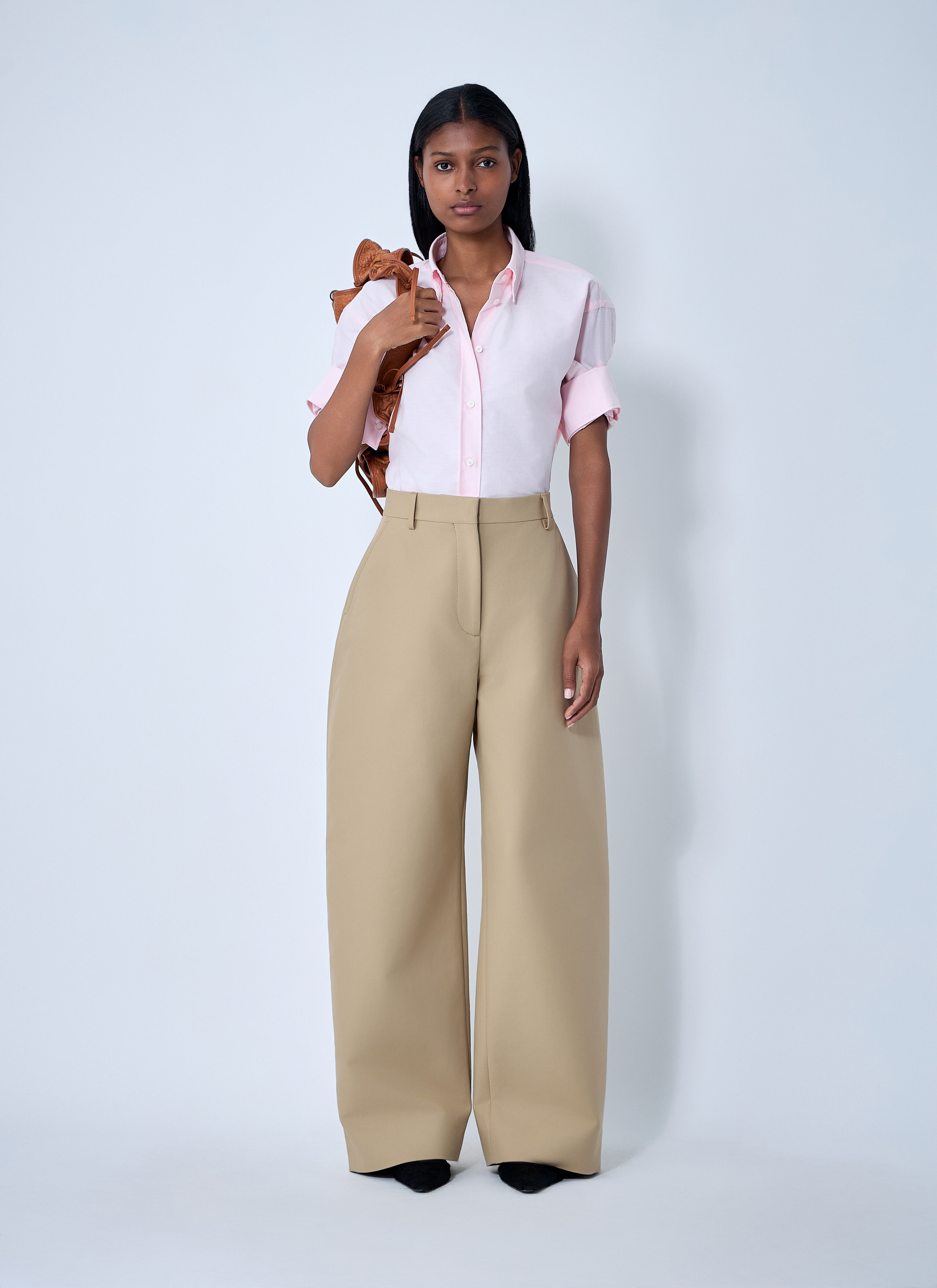Tailored Satin Pants - 2