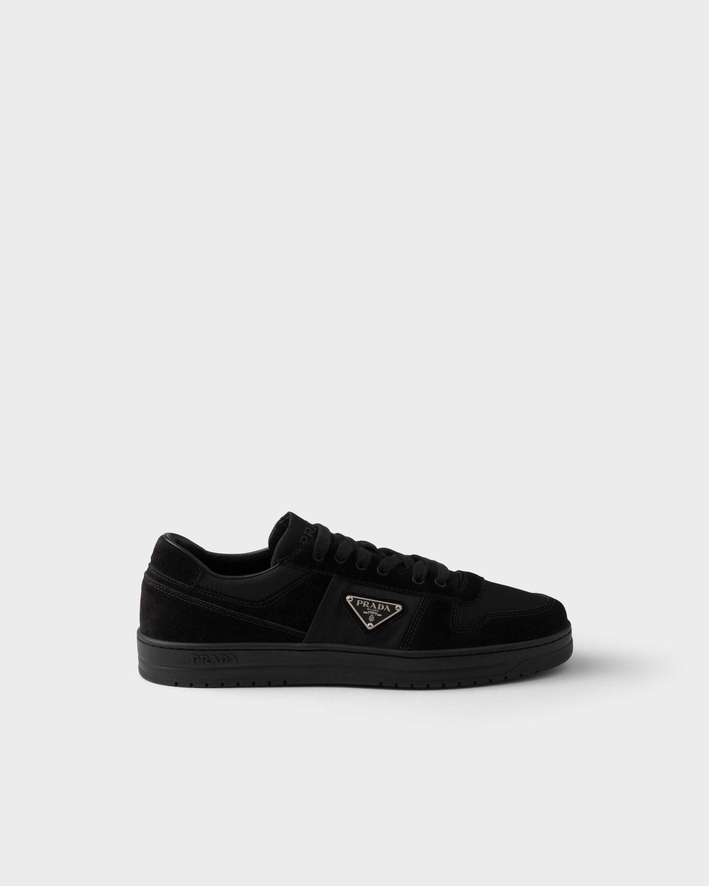 Downtown Re-Nylon and suede sneakers - 2
