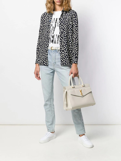 SAINT LAURENT polka dot print shirt outlook