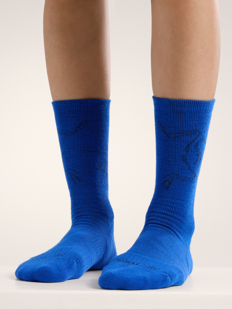 Merino Wool Mid Bird Sock 1
