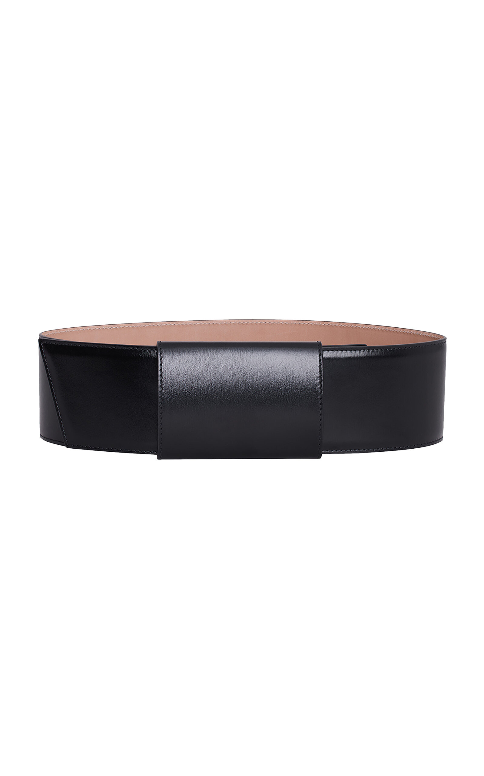 Knot Leather Belt black - 1