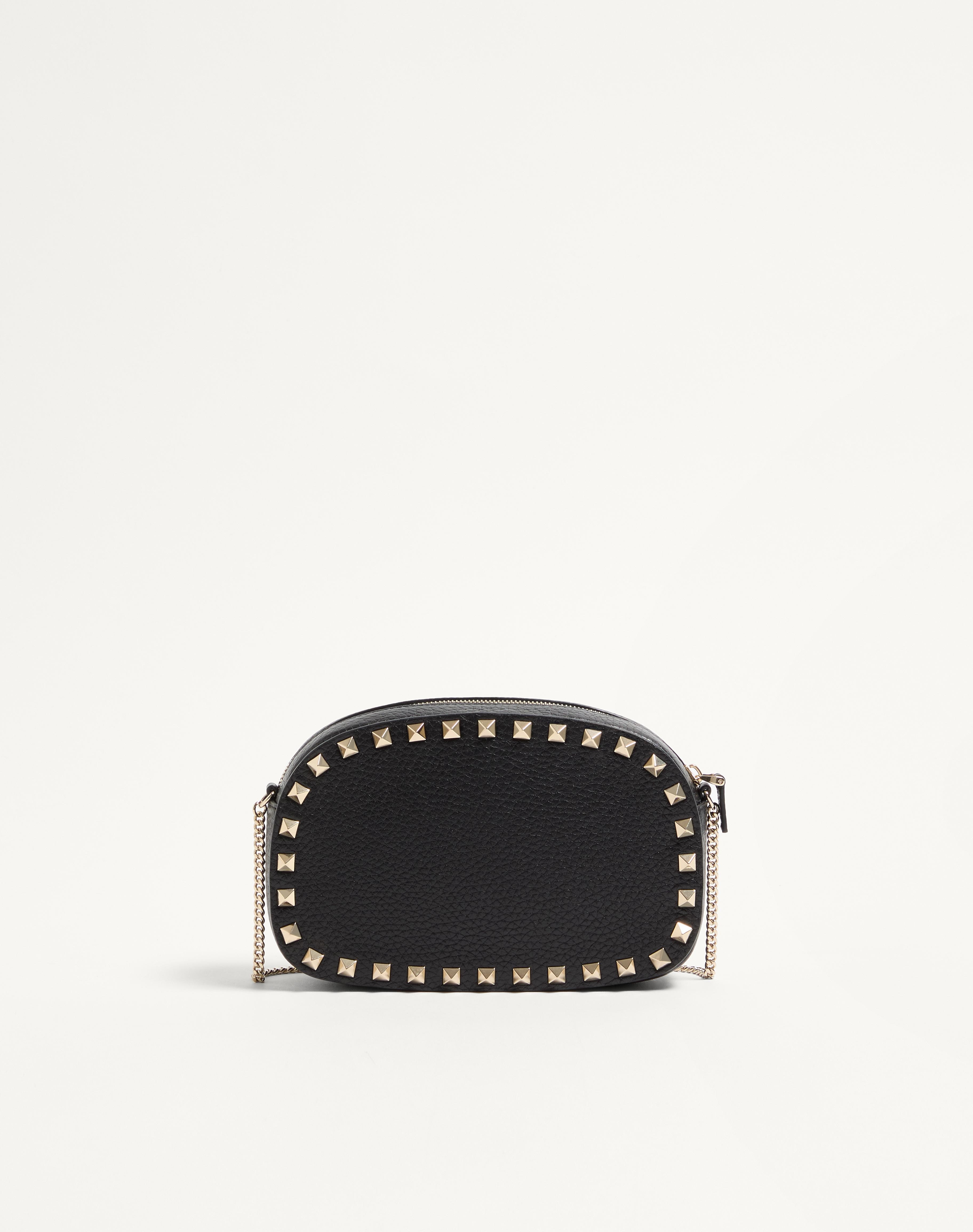 MINI ROCKSTUD CROSSBODY BAG IN GRAINY CALFSKIN - 4