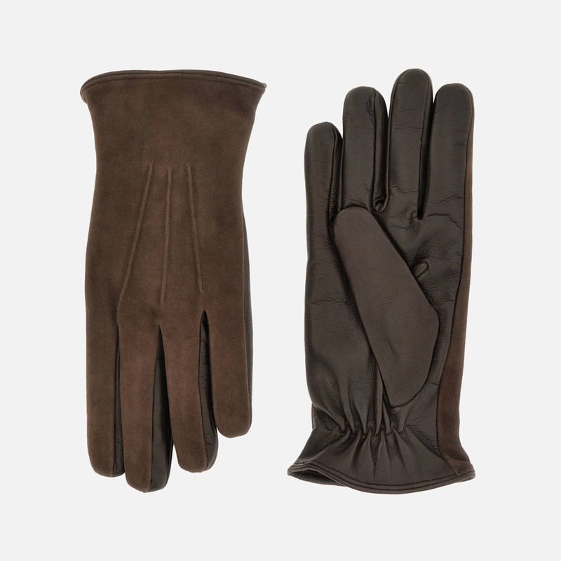 Gloves in Leather Brown 1