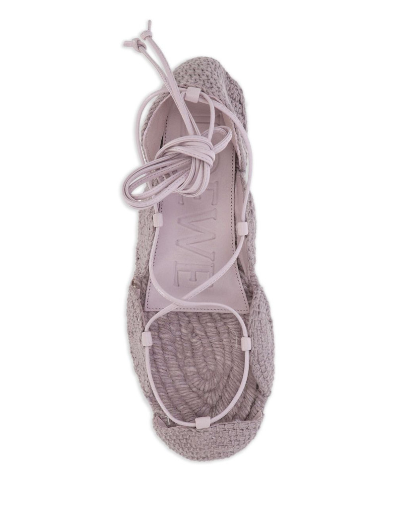lace-up flat espadrilles 4