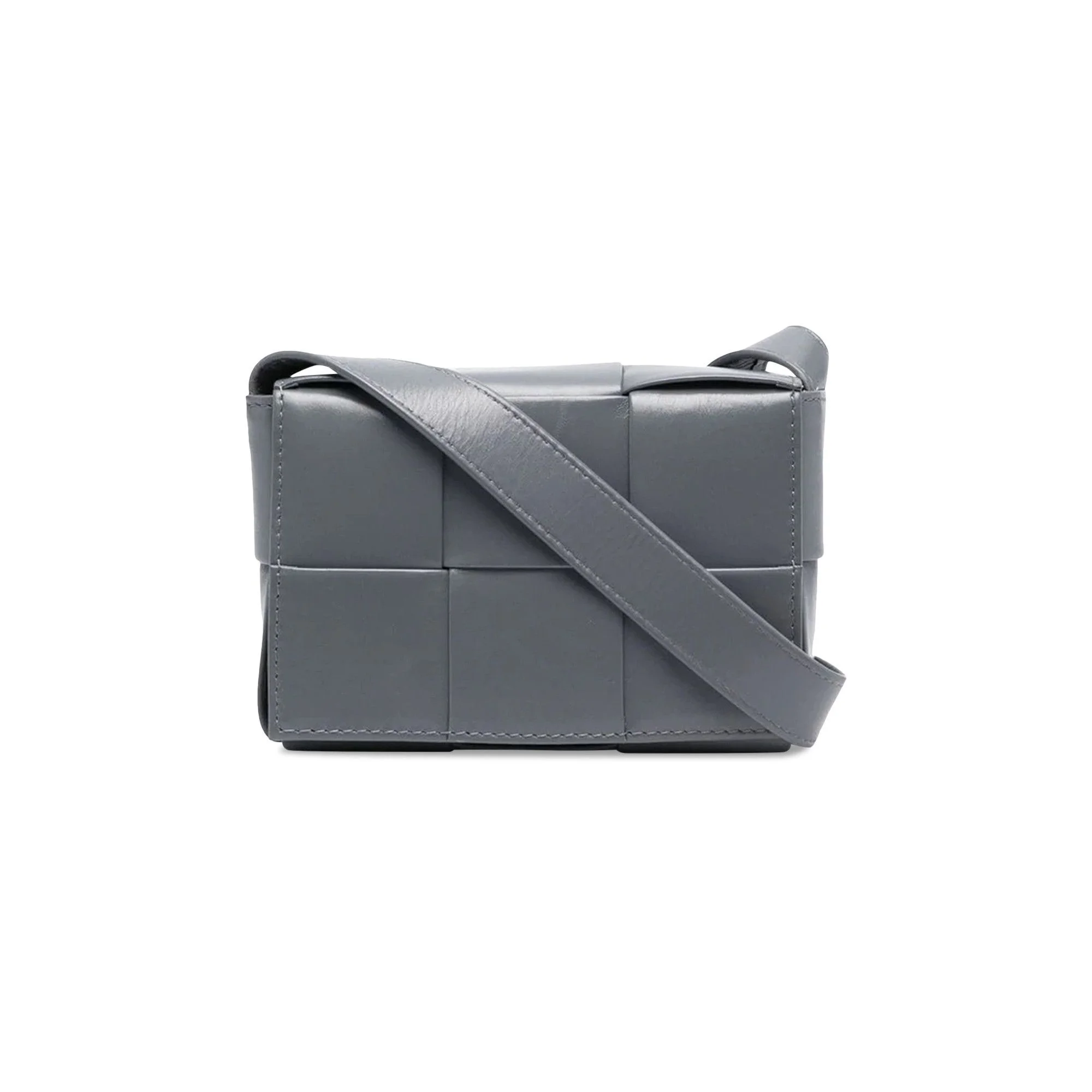 Bottega Veneta Mini Cassette Bag 'Thunder/Silver' - 1