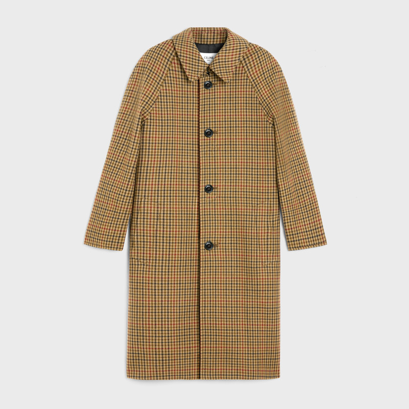 mac coat in checked wool 1
