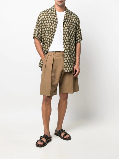 Paul Smith pleated chino shorts outlook