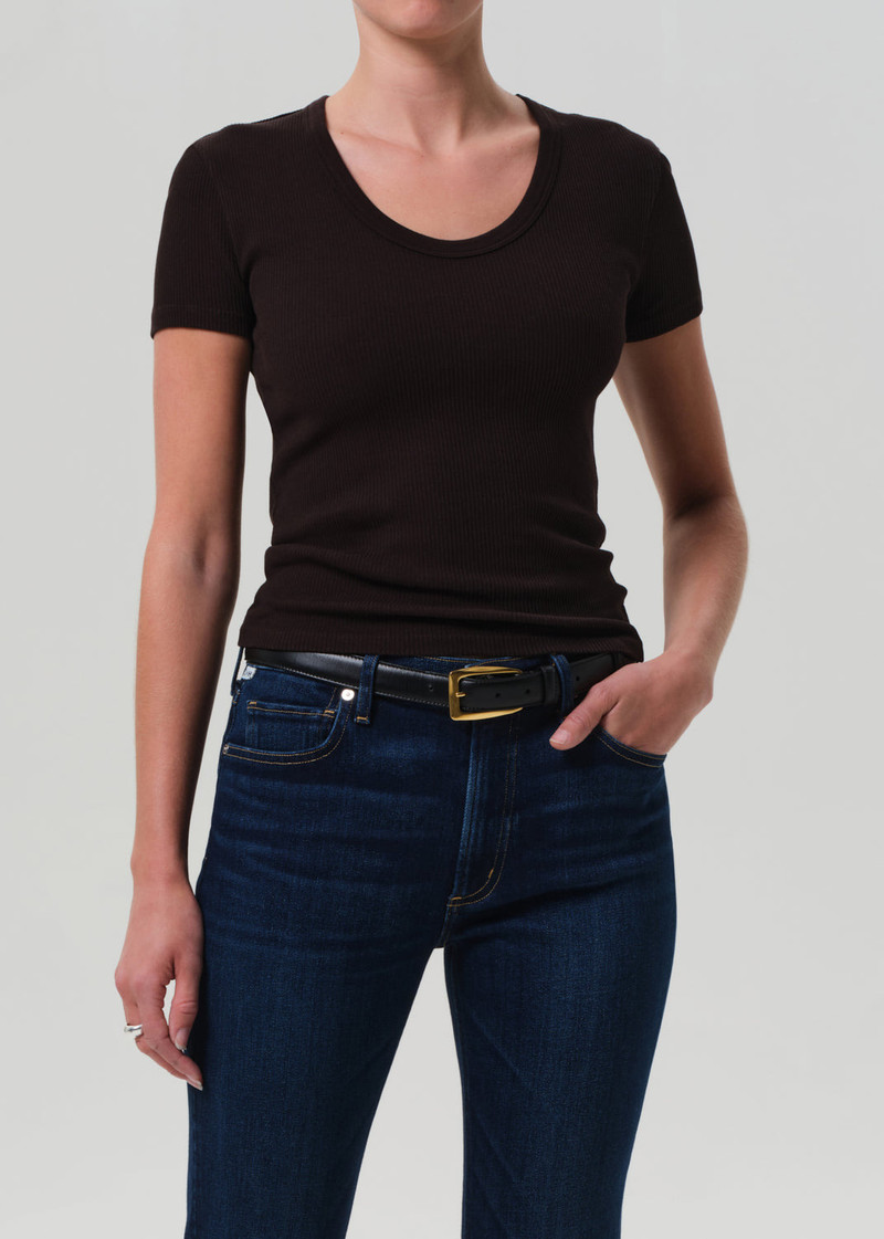 Citizens of Humanity Maude U Neck Tee
In Chocolate outlook