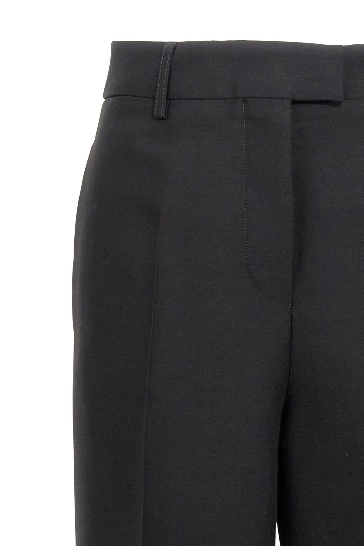 Ferragamo Women Stretched Pleated Trousers - 3