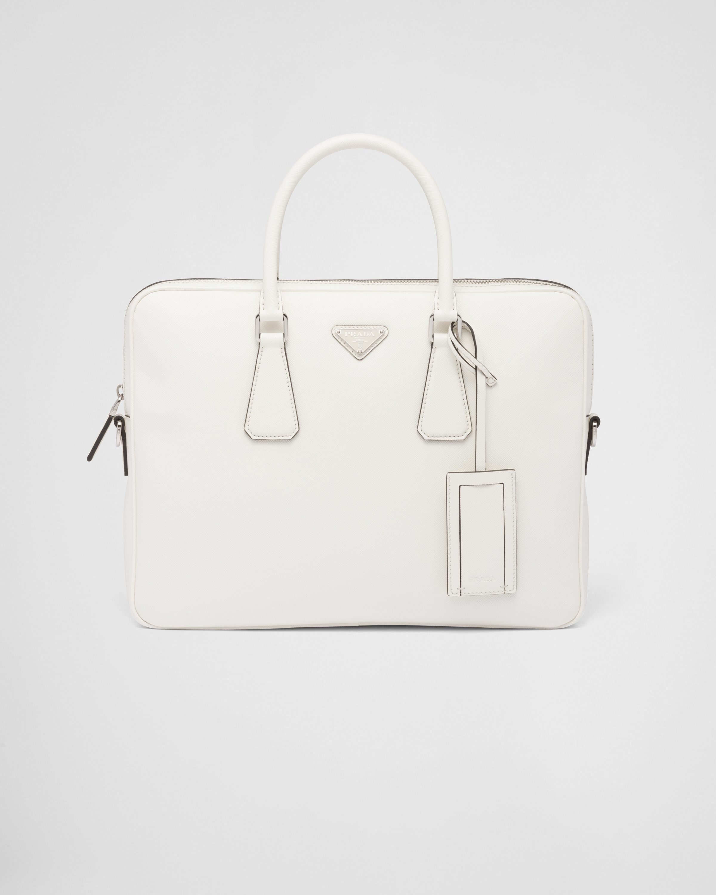 Saffiano Leather Work Bag - 1