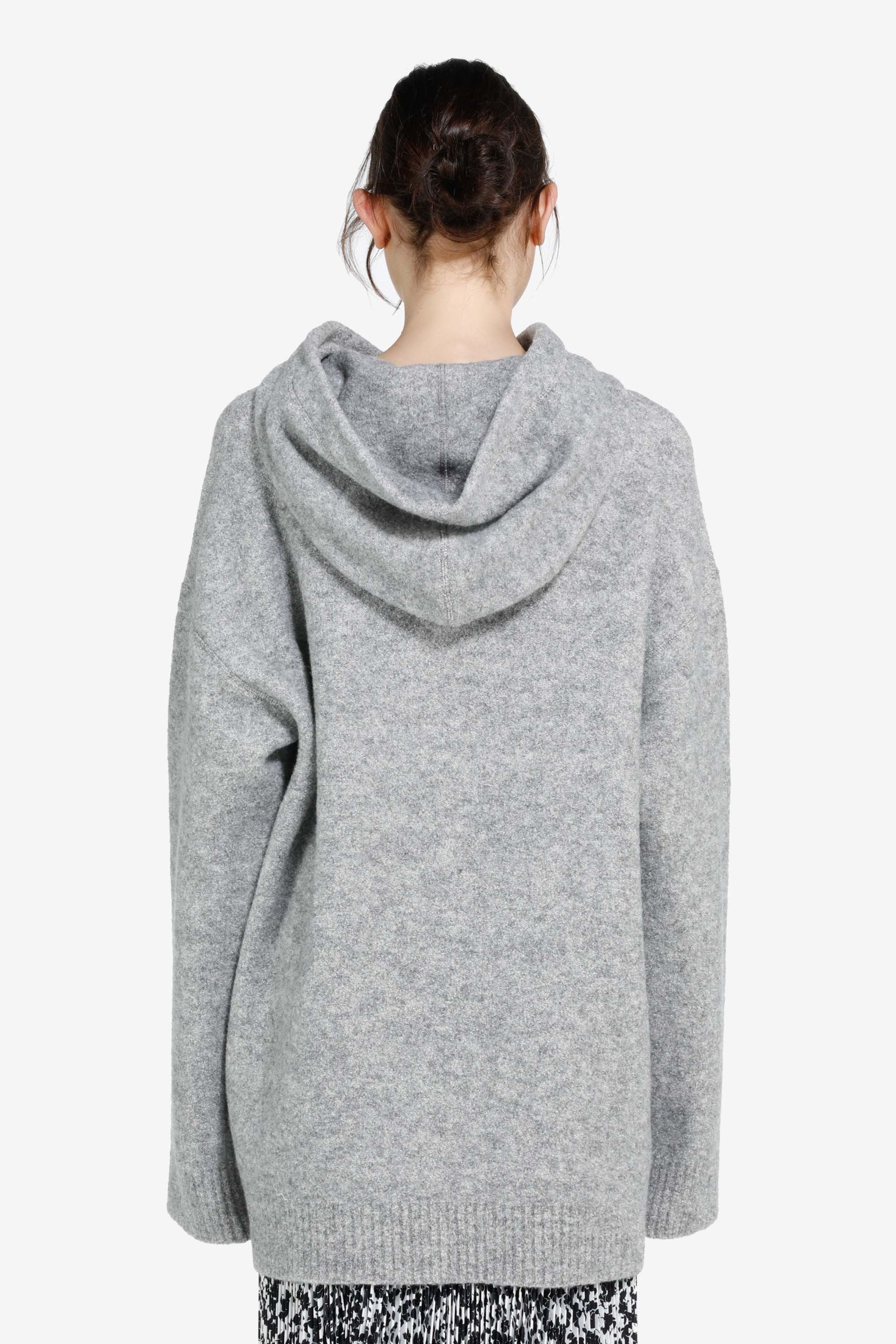 OVERSIZED HOODED SWEATER - 2