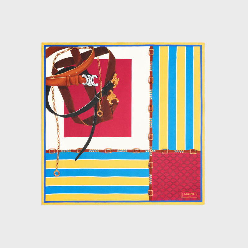 square IN silk twill 1