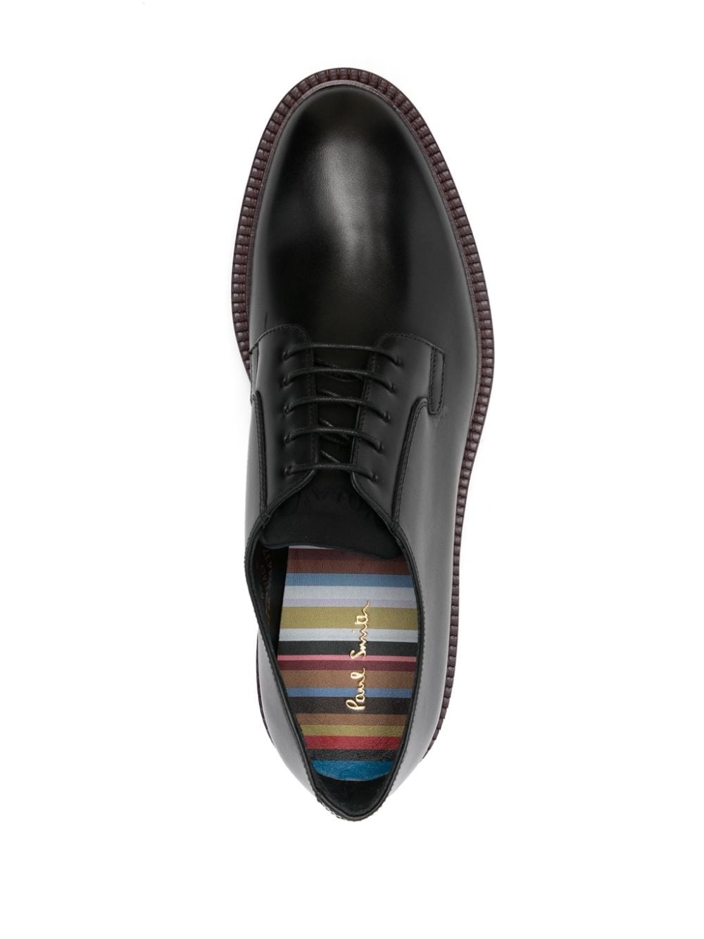 leather derby shoes - 4