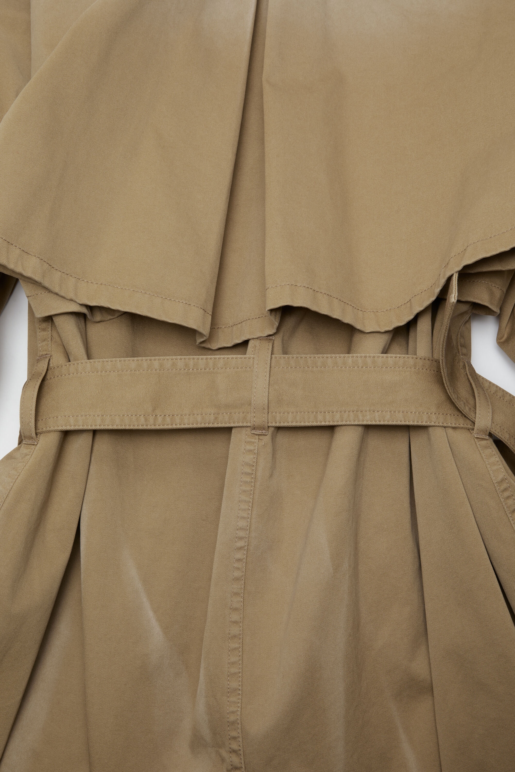 Belted coat - Mushroom beige - 7