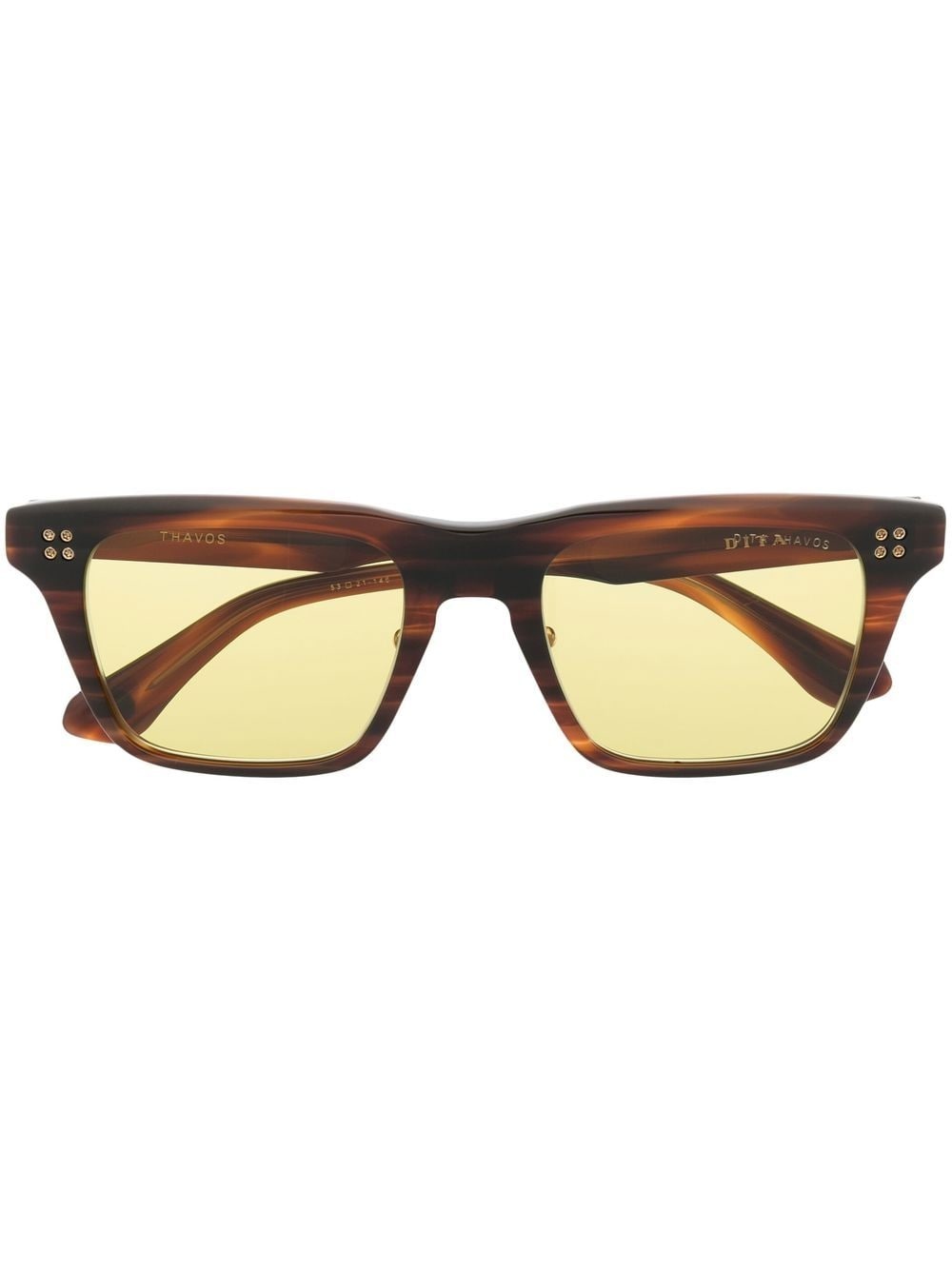 Thavos square-frame sunglasses - 1