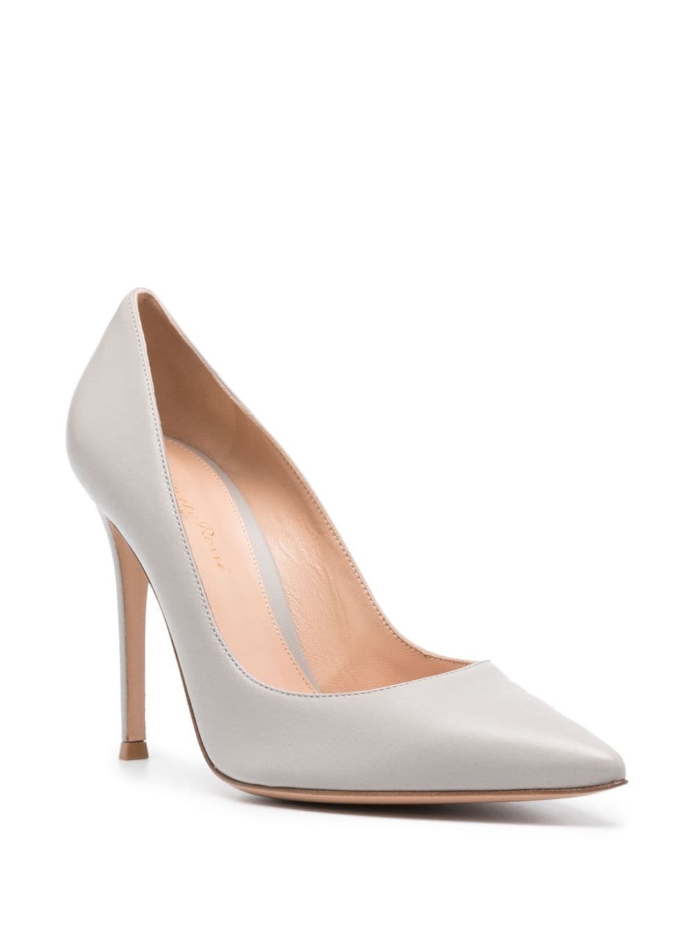Gianvito 100mm leather pumps - 2