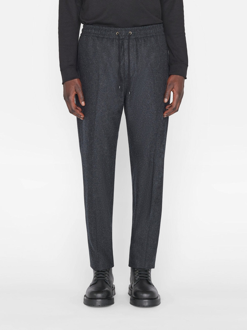Modern Flannel Travel Pant in Charcoal Grey 3