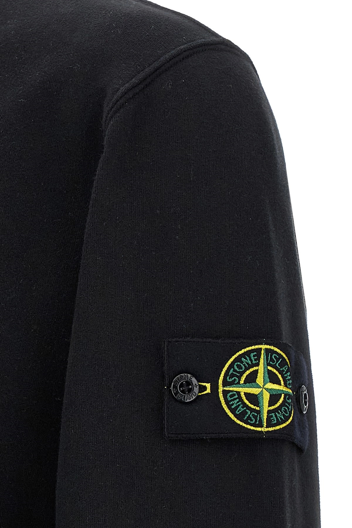 Logo badge cotton sweatshirt - 4