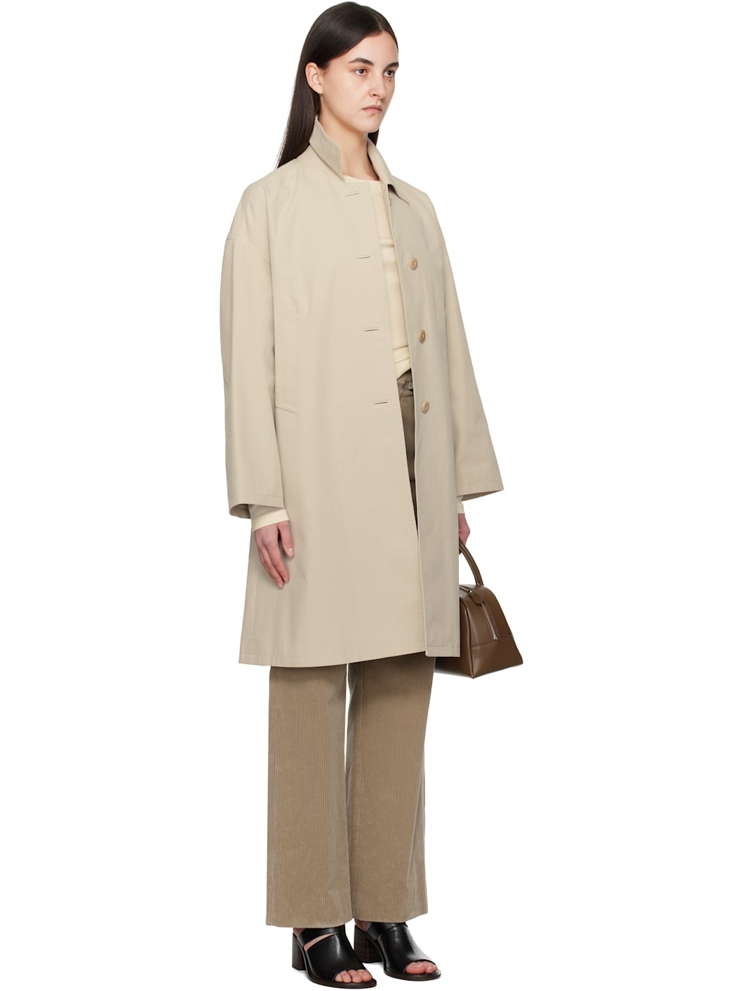 Beige Harri Mac Coat - 2