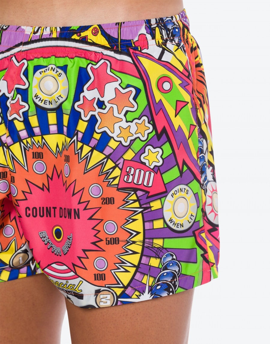 PINBALL PRINT BEACH BOXERS - 4