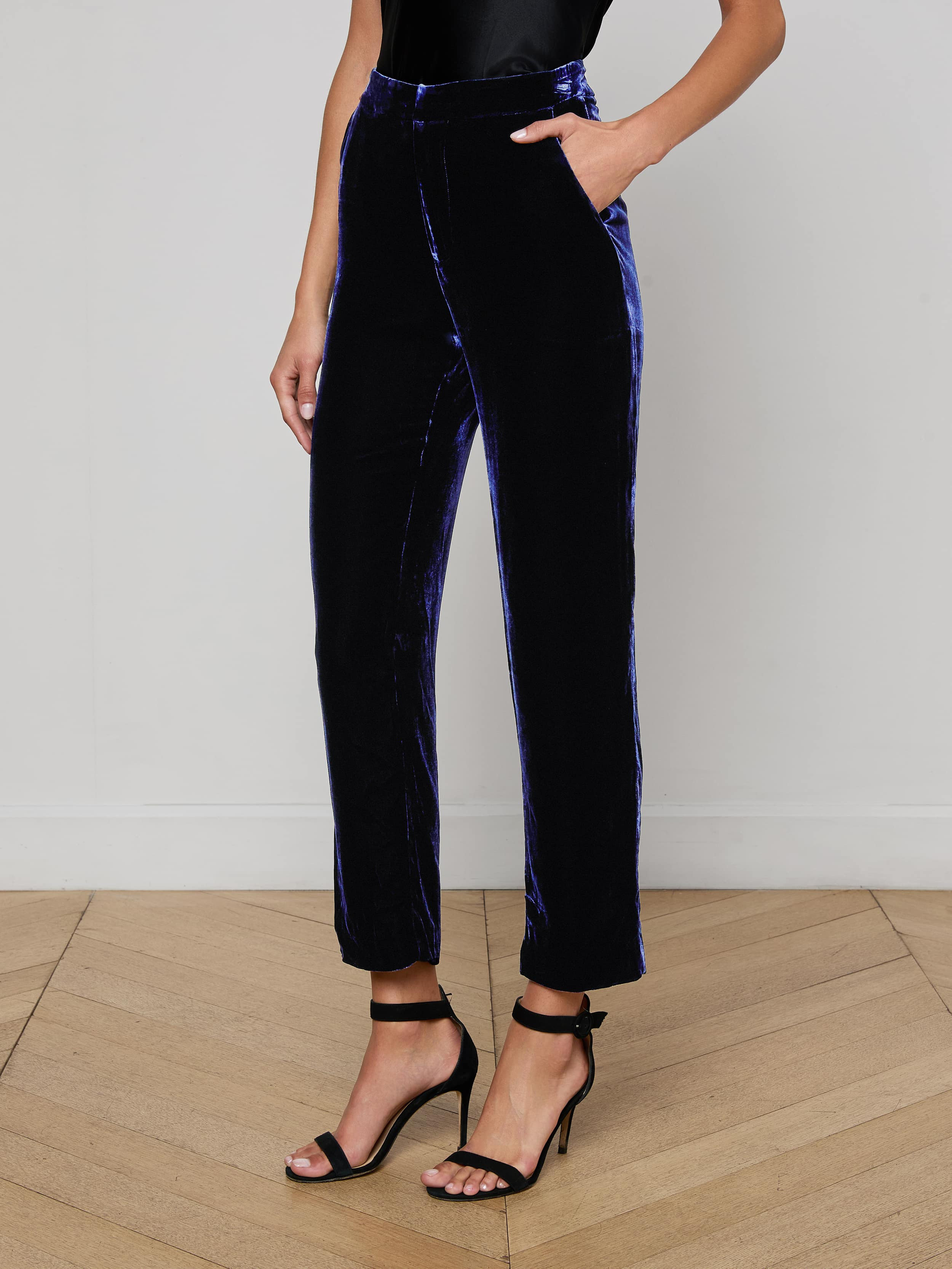 Rebel Velvet Trouser - 4