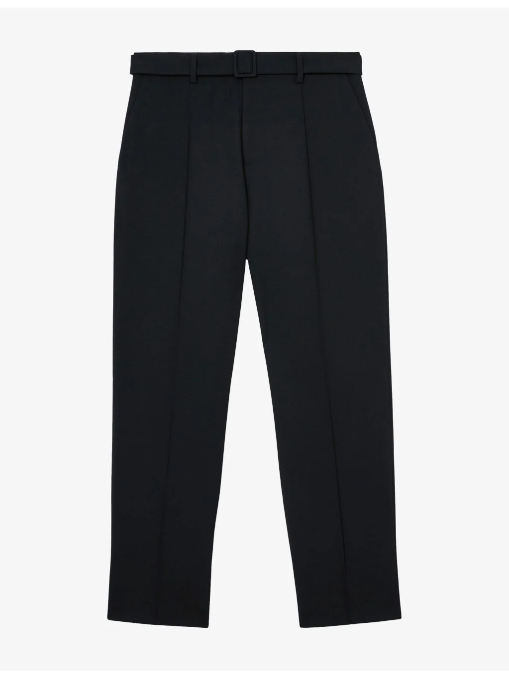 Peshi Belted Pintuck Woven Trousers - 1