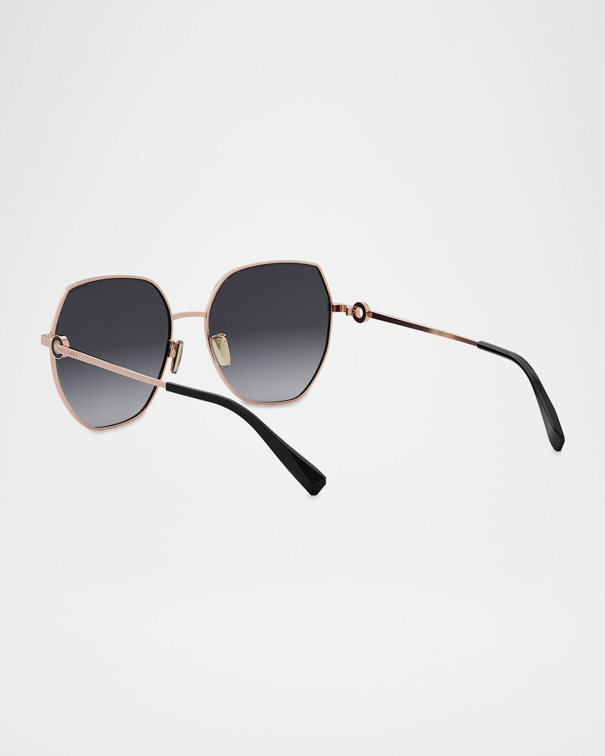 Round Metal & Nylon Sunglasses - 2