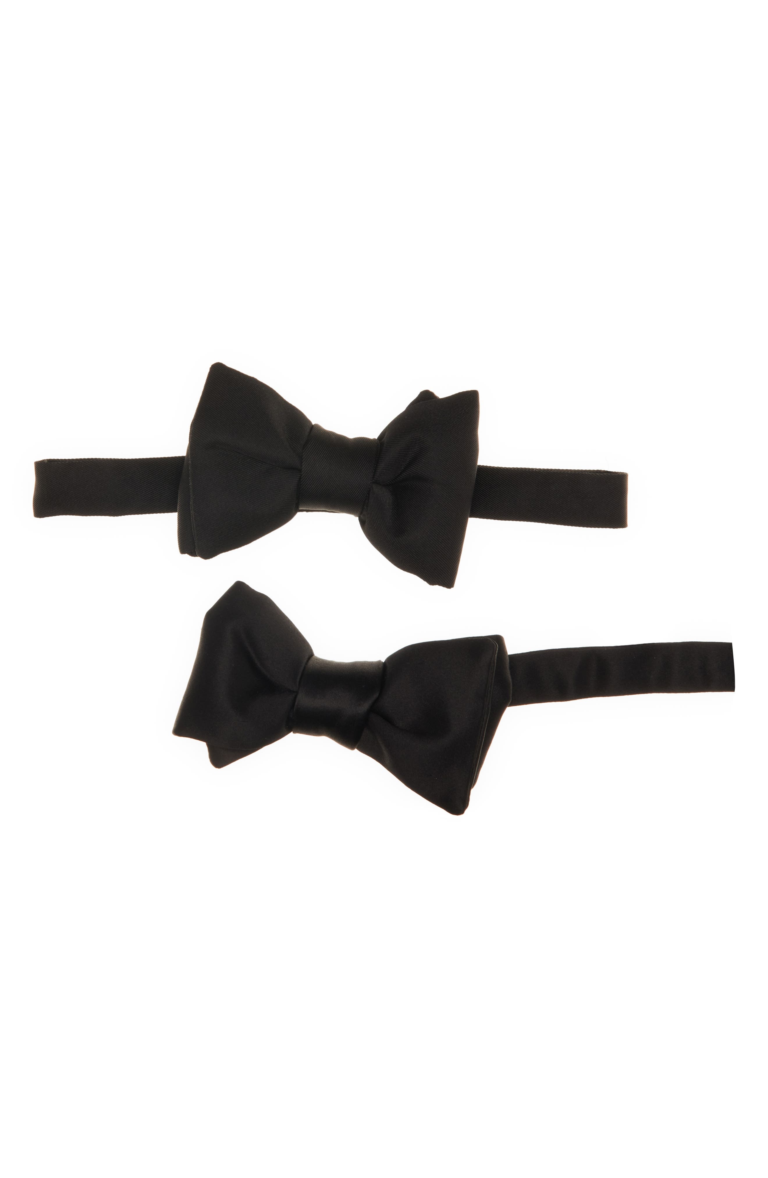 Pre-Tied Silk Twill Bow Tie - 4