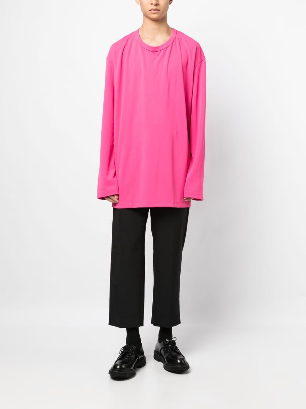 cut-out detailing long-sleeve T-shirt - 2
