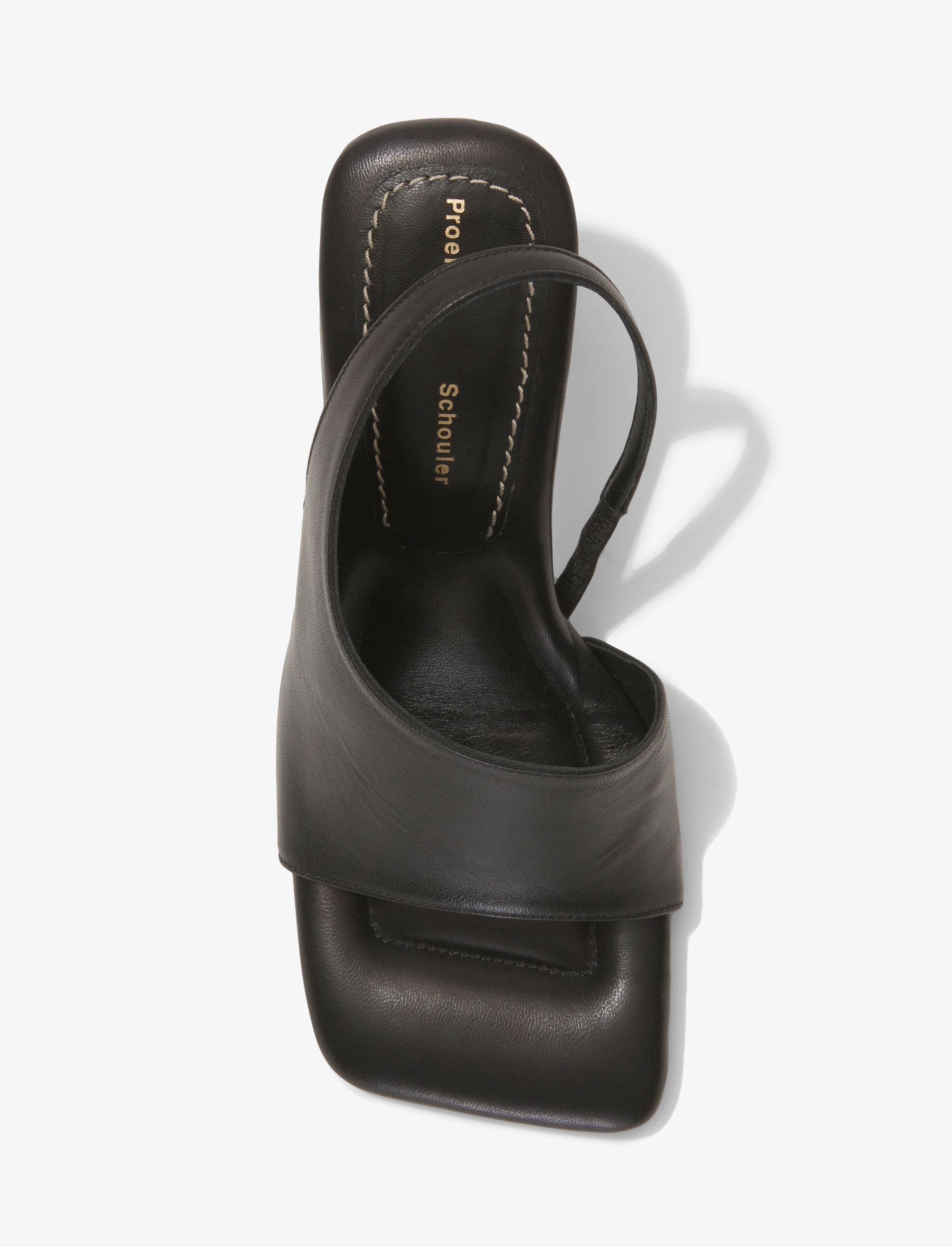 Square Asymmetric Sandals - 4
