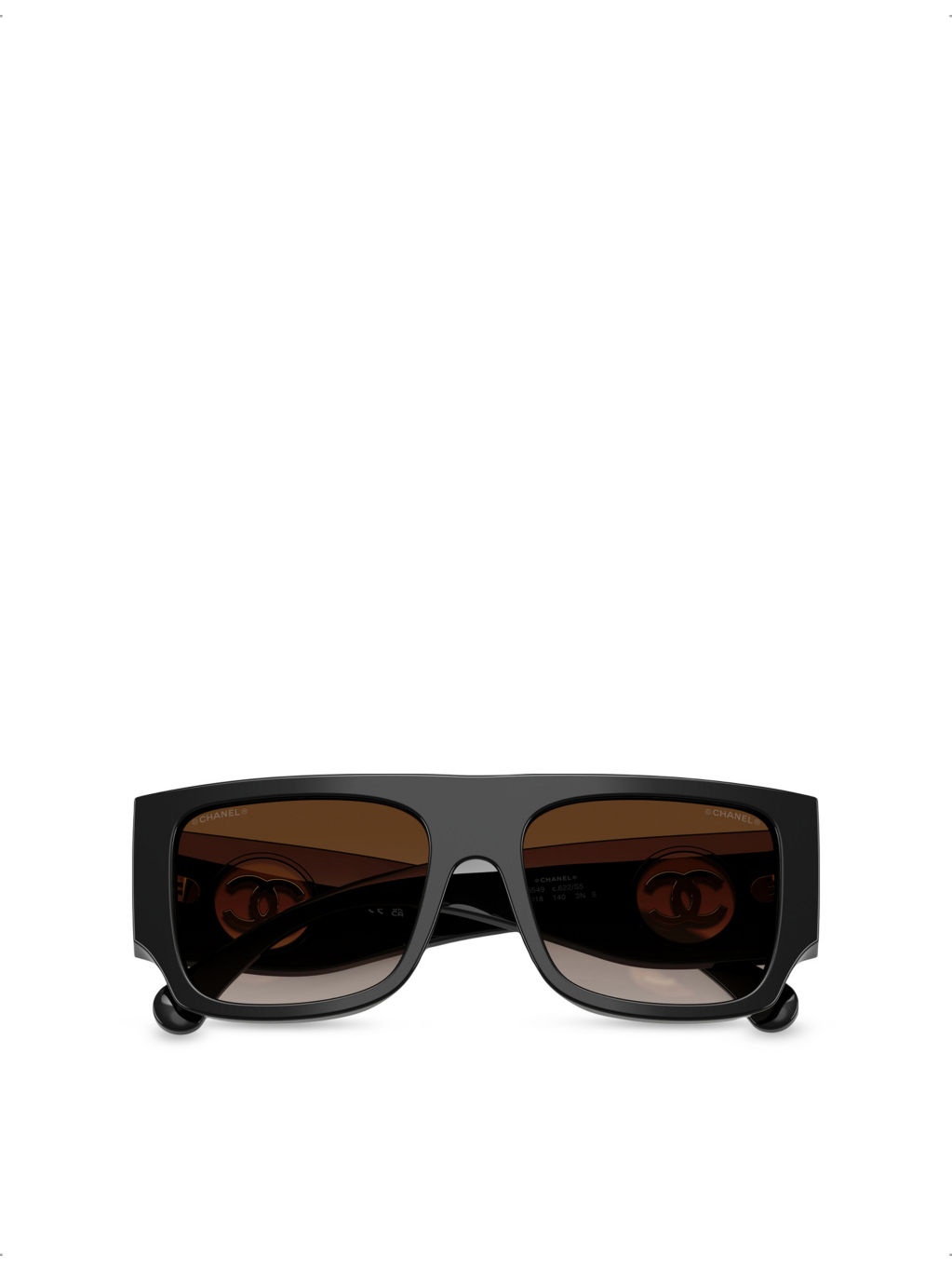 CH5549 Square-Frame Acetate Sunglasses - 5
