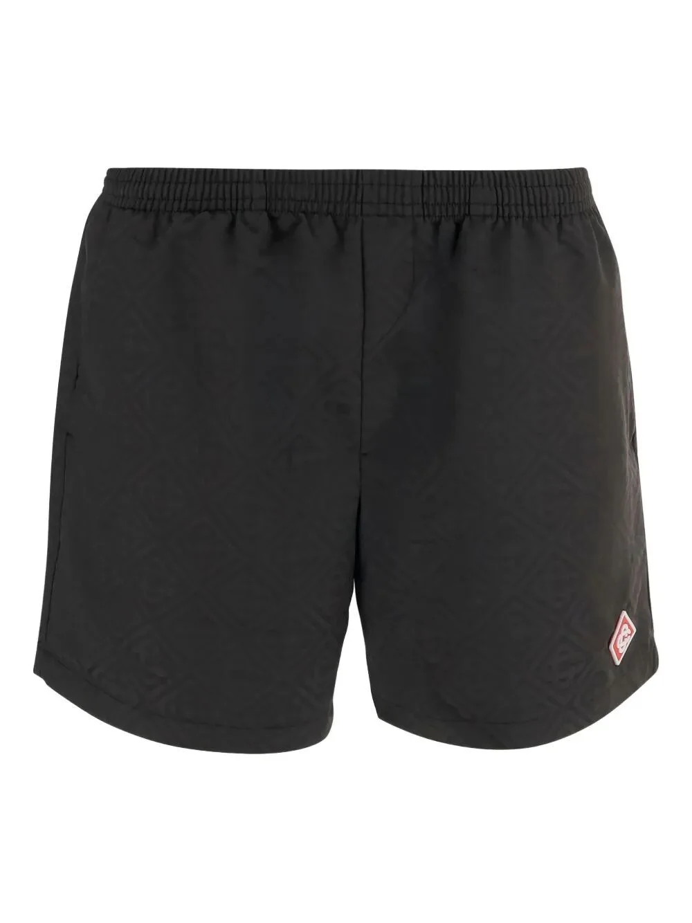 Mens Jacquard Swim Shorts - 1