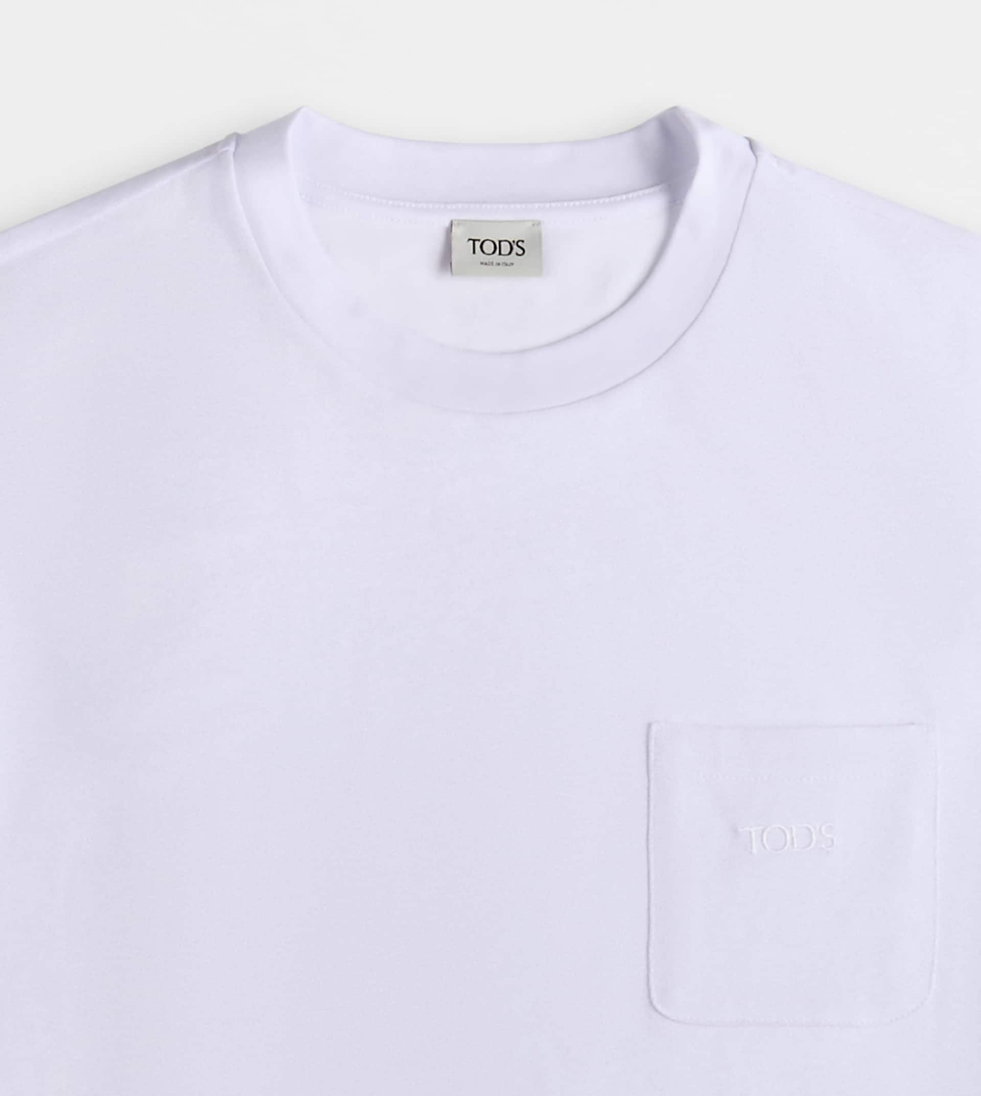 T-SHIRT IN JERSEY - WHITE - 6