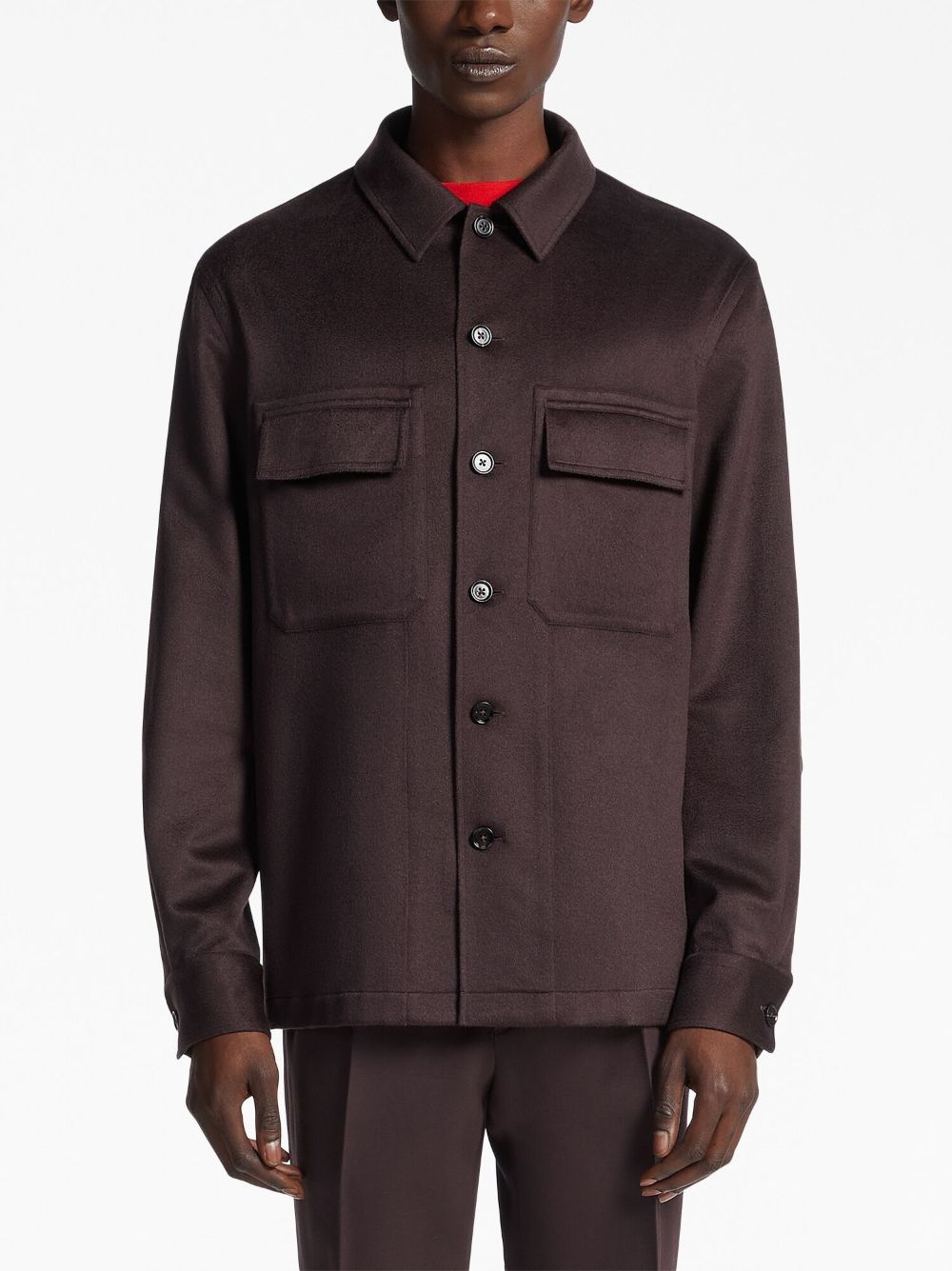 Alba Oasi cashmere overshirt - 3
