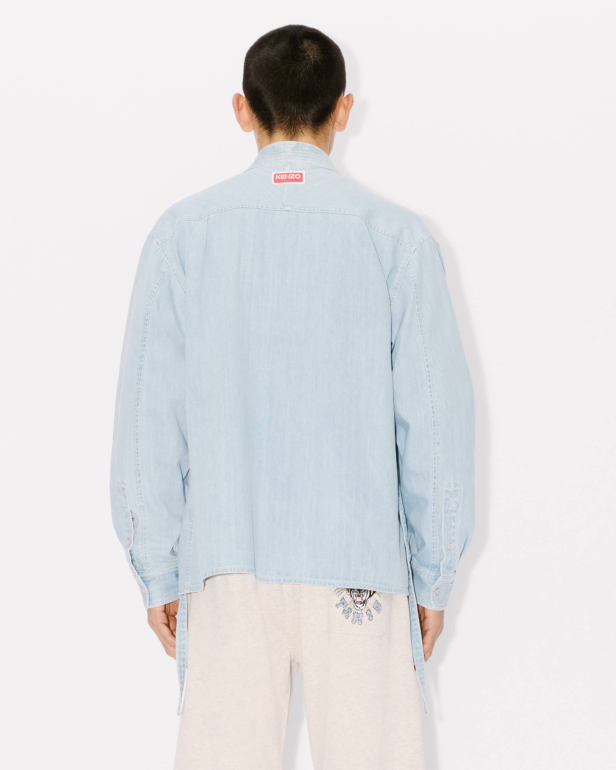 Denim kimono jacket - 4
