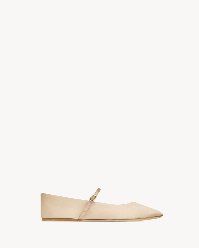 SAINT LAURENT GIO BALLET FLATS IN SATIN CREPE outlook