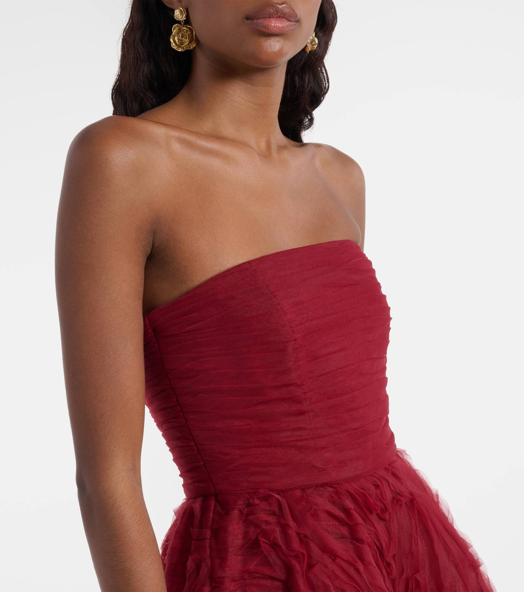 Willow mesh bustier gown - 4